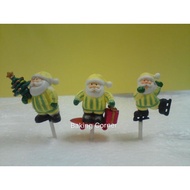 SANTA SKATE YELLOW/GREEN 3PCS XM44