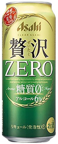 クリアアサヒ 贅沢ゼロ 500ml 24本 (1ケース)