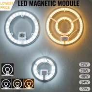 LED MODULE LIGHT 24W/36W/48W/72W ROUND CIRCULAR TUBE REPLACEMENT 3 COLOR CEILING LIGHT