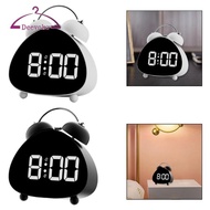 [Amleso2] LED Digital Alarm Clock Double Bell Time Precision Desktop Clock Loud Alarm for