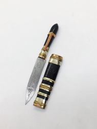 มีดหมอ หลวงพ่อเดิม วัดหนองโพ 3 กษัตริย์ จารยันต์ ลงอักขระ เต็มสูตร /Knife Luang Por Derm Nong Pho Te