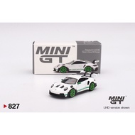 Mini GT #827 Porsche 911 (992) GT3 RS Tribute to Carrera RS Package_box (Diecast 1/64)