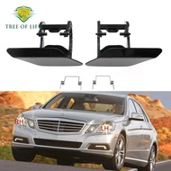 Front Bumper Headlight Washer Spray Cleaning Actuator Cover For Mercedes E-Class W212 E200 E260 E250