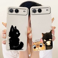 For Tecno Spark Go 5G Lens Protective Casing Tecno Spark Go KM8 Cute Cat Cartoon Soft Silicone Phone