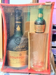 Courvoisier VSOP 干邑酒套裝連酒杯 禮盒裝
