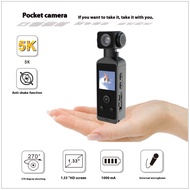 YLX 850H Pocket Camera HD Professional 5K Anti-Shake Sports Climbing Handheld Back Clip Intelligent 