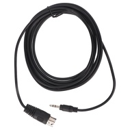 Myhome-sg Din 8 Pin to 3.5mm MIDI Cable Male Cord for Musical Instrument Sound Equipment 3m/9.8ft