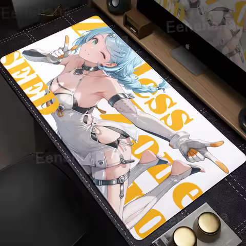 Zenless Zone Zero Mouse Pad Anime Kawaii Gamer Accessories XXL Hot Mat ZZZ Seed Orphie PC Gaming Key