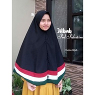 [HUSNA COLLECTION] Palestine Ped Khimar Palestine Ped Hijab Palestine Hijab/