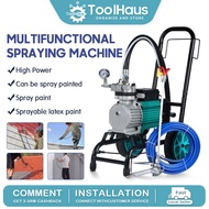 4800W Electric High Pressure Airless Sprayer Latex Paint Spraying Machine Painting Tool UK 220V 噴漆