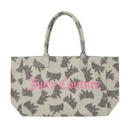 Juicy Couture | กระเป๋าผ้าแคนวาสพิมพ์ลาย