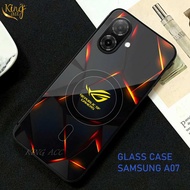 HP Casing Samsung A07 4G/5G Softcase Glass Glossy Samsung A07 4G/5G Case Samsung A07 4Ghp/5G - K77