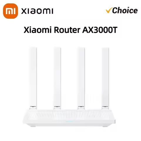 NEW Original Xiaomi AX3000T Router 5GHz 160MHz Broadband 1.3GHz Processor High Speed NFC Connection 