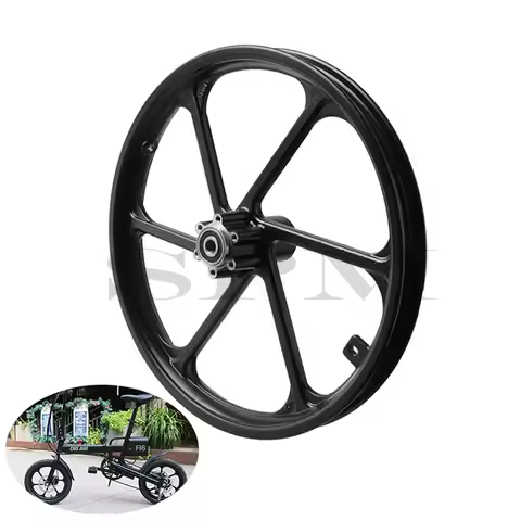 16 Inch Aluminum alloy Wheel Hub 16x1.75 Disc Brake Front Rim For CMS BIKE F16 F16-PLUS Electric Bik