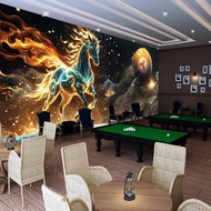 BIHUADASHI | 3D Universe Space Star Horse Custom Wall Mural