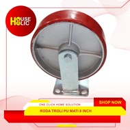 8" PU Trolley Wheels Dead Pallet Wheels/ Caster Wheels Caster Wheels