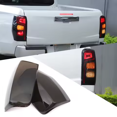 Car Taillight Protect Shell ABS Taillight Trim Shell Cover For Mitsubishi L200 Triton 2WD 4WD KL1T K