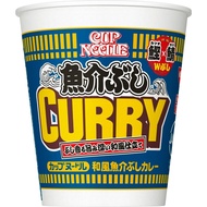 NISSIN FOODS Cup Noodle Japanese Style Seafood Bushi Curry [Bonito &amp; Mackerel W Bushi] Cup Noodle 80g x 20pcs【Direct from Japan】