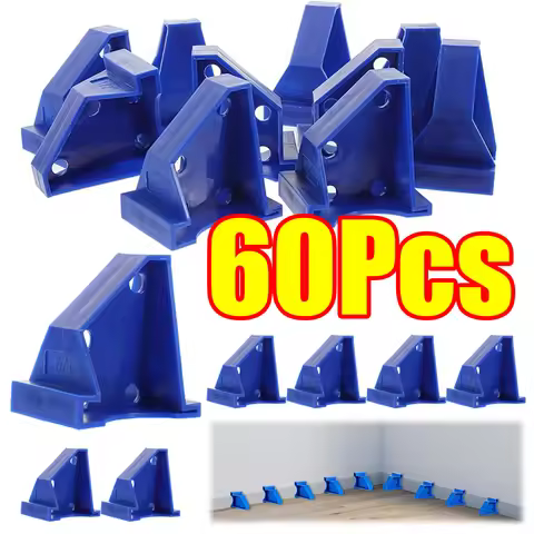 1-60Pcs Laminates Floor Spacers 1/2" & 1/4" Multifunctional Tool Spacers Complex Wooden Floor Fittin