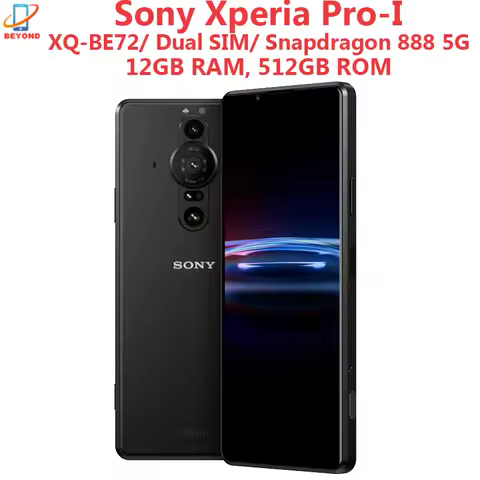 Sony Xperia Pro I Pro-I 5G Dual Sim XQ-BE72 12GB RAM 512GB ROM 6.5" OLED Global Version Snapdragon O