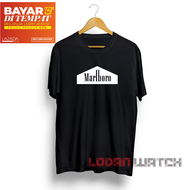 LWM - Kaos Distro Premium  MARLBORO / Kaos Pria / Tshirt Pria / T-shirt Wanita / Kaos Kata Kata / Ka