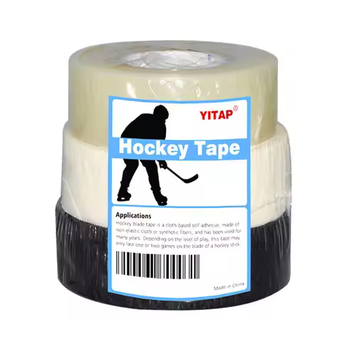 YITAPE Ice Hockey Tape 25mm*25M Premium Cloth Anti Slip Hockey Stick Blade Protector for Shin Guard 