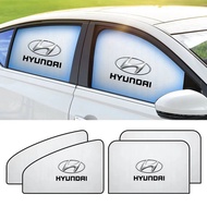 Car Side Window Sun Shade Magnetic UV Protection Curtains Sun Shield Cover For Hyundai i30 i40 ix35 