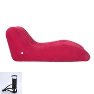 Special offer🍒QM Portable Foldable Sexy Airbed Inflatable Mattress Single Sofa Bed Outdoor Floatation Bed Thick Lazy Mat