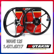 MUTAKIN 511 CNC RB5 Mags For HONDA WAVE 125 XRM 125 Front Disc（Bowl）1.4x1.6x17