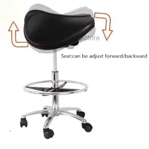Multi Chair Adjust Orthopedic Ergonomic Saddle Chair Posture Stool with Swivel Tilting Seat For Dent