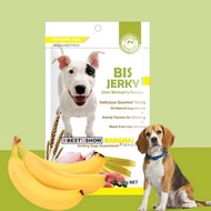Best In Show Jerky BANANA 70gr Dog Treat / Dog Snack 70 GR