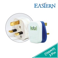 EASTERN 13AMP,UMS 13/15AMP 3Pin Fused Plug Top,13A Switch Socket W/Neon (250V),333W,B,N,PT-130R,150R