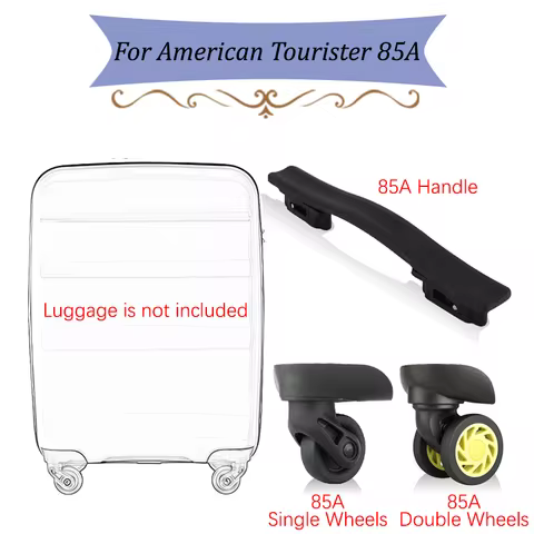 Wheels and Handle for American Tourister 85A Luggage Spare Parts Suitcase Accessories Replacement Re