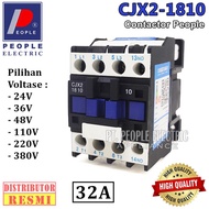 People Contactor Contactor CJX2 CJX2-1810 CJX2-1801 24V 36V 110V 220V 380V