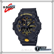 Casio G-shock GA-700CY-1A GA-700CY-1 GA-700CY GA-700 GA700 GA700CY GA700CY1A GA700CY1 black yellow G