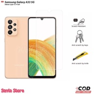 Tempered Glass Samsung A33 5G Clear Full Glue Anti-Scratch Clear Glass Samsung A33