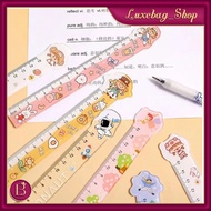 LB Cute Ruler 15 Cm Funny Character Plastic Ruler/ School Office Ruler/ Cute Patterned Ruler/ S103