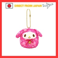 Nakajima Corporation Sanrio Characters Sakura Daruma Mascot My Melody 205353-24 H6.5 x W9 x D5cm