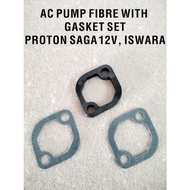 AC PUMP FIBRE WITH GASKET PROTON SAGA 12V, ISWARA, WIRA (CARBURETOR)