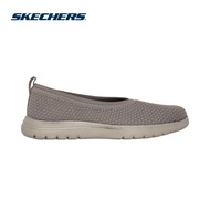 Skechers Women On-The-GO Flex Brillance Shoes - 136508-DKTP Air-Cooled Goga Mat Machine Washable Sof