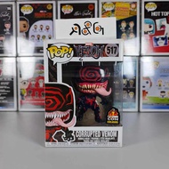 (R&G2) Funko POP Venom - Corrupted Venom LA Comic Con Exclusive (517) with Boss Protector