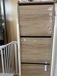 IKEA BISSA 淺木色鞋櫃