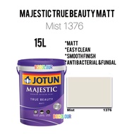 15L / 15L Jotun Majestic True Beauty Matt Interior Mist 1376 / Early Rain 0486 / Cat Dinding Dalam M