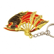 Móc khóa mô hình quạt phong cách mới 2026, Trang trí, Fearless Covenant Leaving Fire Blade Blazing P