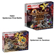 LEGO Spider-man : 76261 Final Battle + 76280 vs. Sandman