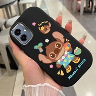 Case For Samsung A05 F05 M05 A05s A06 4G Cute Stitch Phone Shockproof Round And Fat