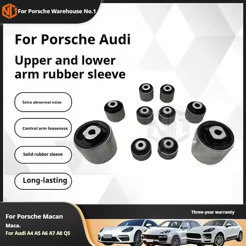 10Pcs For Q5 Front Upper And Lower Control Arm Bushings Kit 4H0407515 8K0 4G0407515 8K0407183F