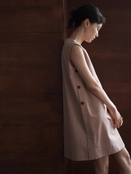 hacikis | ชุดเดรสสายเดี่ยวทรงเอฟิท Cherry Blossom