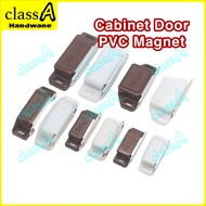 ClassAHW Cabinet Door Magnetic Door Catch Closer Kitchen Cabinet Wardrobe White Magnet Catch 3.5 5.0 kg