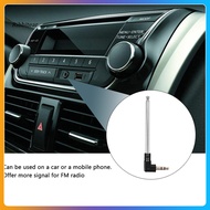  Portable Mini 35mm Connector Telescopic FM Radio Antenna for Car Mobile Phone